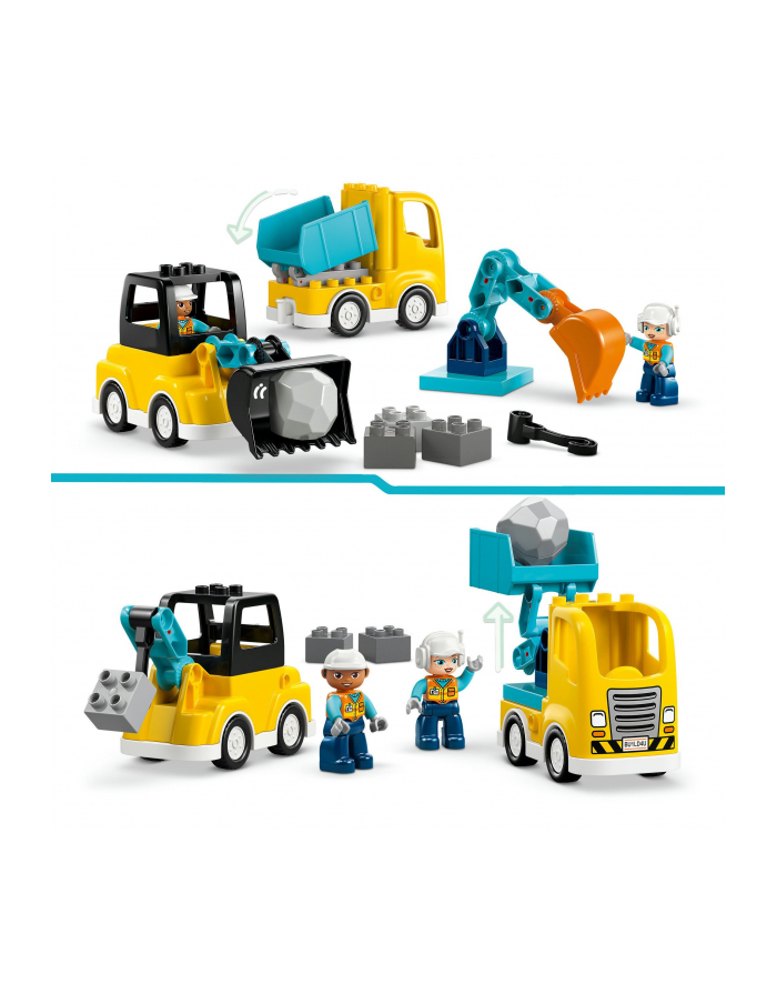 LEGO Duplo 10475 - Maszyny budowlane 3 w 1 główny