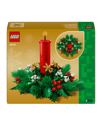 LEGO Iconic 40743 Świąteczna dekoracja stołu nr 1