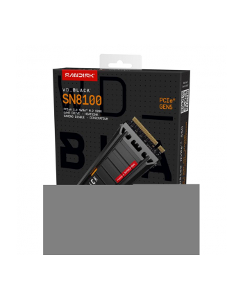 SSD WD Black SN8100  with HS  1TB WDS100T1XHM nr 1
