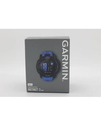 Smartwatch GARMIN Instinct 3 AMOLED 45mm Black/Bolt Blue