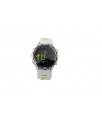 Zegarek sportowy Garmin Forerunner 970 47mm, BIAŁYstone/amp yellow