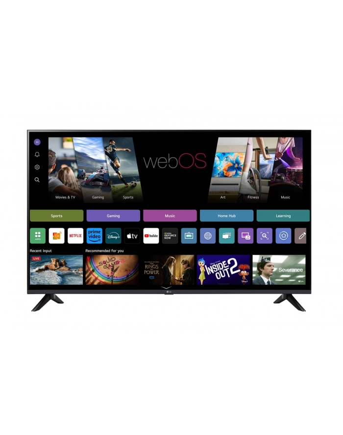Telewizor LG 65UA73003LA LED 65''; 4K Ultra HD WebOS Dolby Digital DVB-T2 Czarny główny