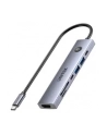 UNITEK HUB USB-C 7W1 PD 100W HDMI 20 Z PRZYCISKIEM ON/OFF - nr 1
