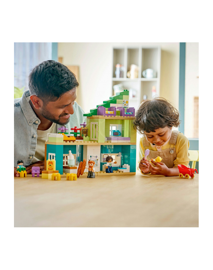 LEGO Duplo 10470 - Nowoczesny dom rodzinny 3 w 1 z figurkami główny