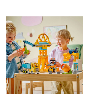 LEGO Duplo 10476 - Plac budowy z pojazdami 3 w 1
