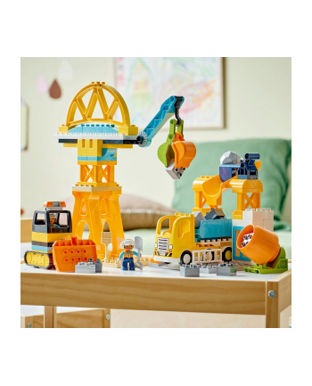 LEGO Duplo 10476 - Plac budowy z pojazdami 3 w 1