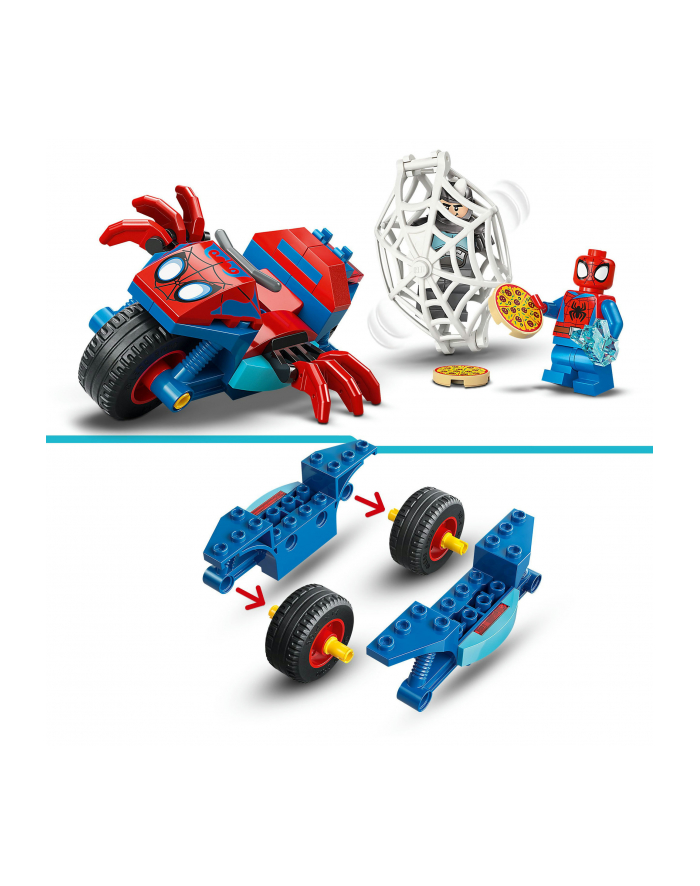 LEGO Marvel 11206 - Spidey na motocyklu kontra Rhino główny