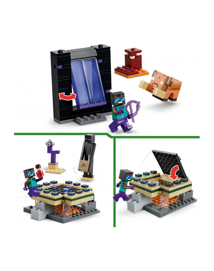 LEGO Minecraft 21584 - Podróż przez portal do Netheru i Kresu główny