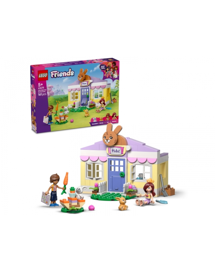 LEGO Friends 42679 - Hotel dla królików w mieście Heartlake główny