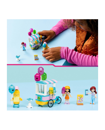 LEGO Friends 42692 - Stoisko z lodami i balonami