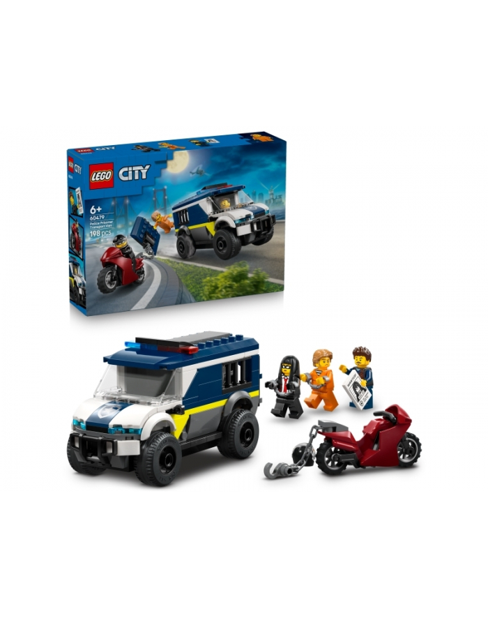 LEGO City 60479 - Furgonetka policyjnego konwoju więziennego główny