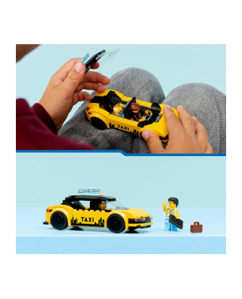 LEGO City 60487 - Żółta taksówka