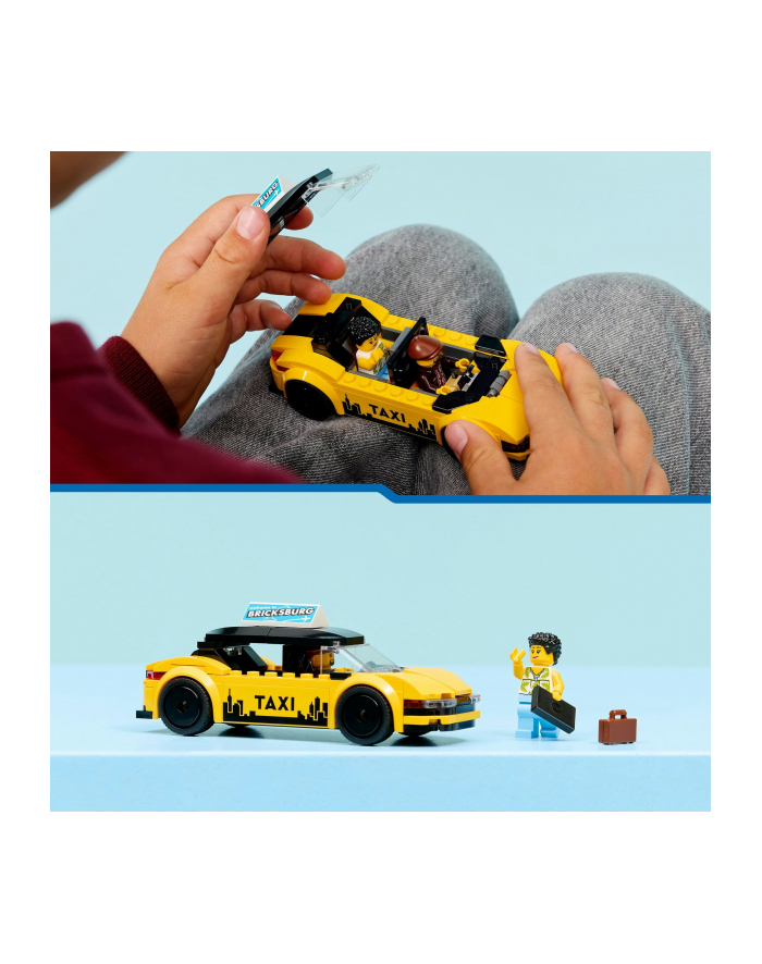 LEGO City 60487 - Żółta taksówka główny