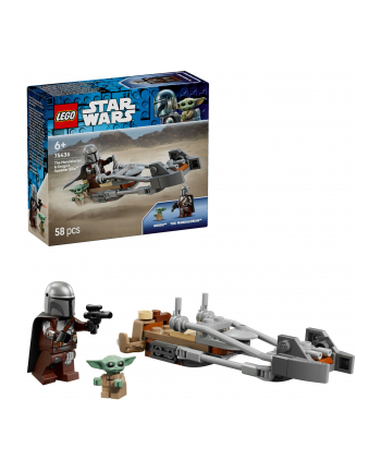 LEGO Star Wars 75436 Ścigacz Mandaloriana i Grogu