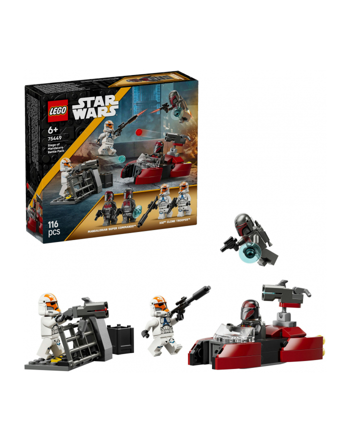 LEGO Star Wars 75449 - Oblężenie Mandalory - zestaw bitewny główny