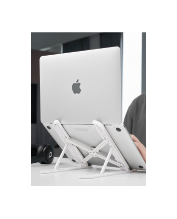 Składana podkładka pod laptopa Vention biała nr 1