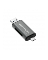 Czytnik kart SD / microSD Vention ze złączami USB 30 USB-C microSD szary - nr 3