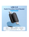 Czytnik kart 2 w 1 USB 30 A Vention (SD+TF) czarny Dual Drive Letter - nr 4
