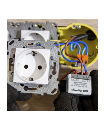 Inteligentny sterownik do pomiaru zużycia energii WiFi Shelly EM Mini Gen4 nr 2