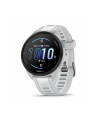 Zegarek sportowy Garmin Forerunner 165 Music AMOLED 43mm Mist Grey Whitestone - nr 1