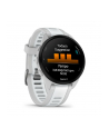 Zegarek sportowy Garmin Forerunner 165 Music AMOLED 43mm Mist Grey Whitestone - nr 3