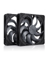 Wentylator NOCTUA 140mm NF-A14x25 G2 PWM Sx2 PP chromax black - nr 13