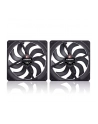 Wentylator NOCTUA 140mm NF-A14x25 G2 PWM Sx2 PP chromax black - nr 15