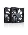 Wentylator NOCTUA 140mm NF-A14x25 G2 PWM Sx2 PP chromax black - nr 22