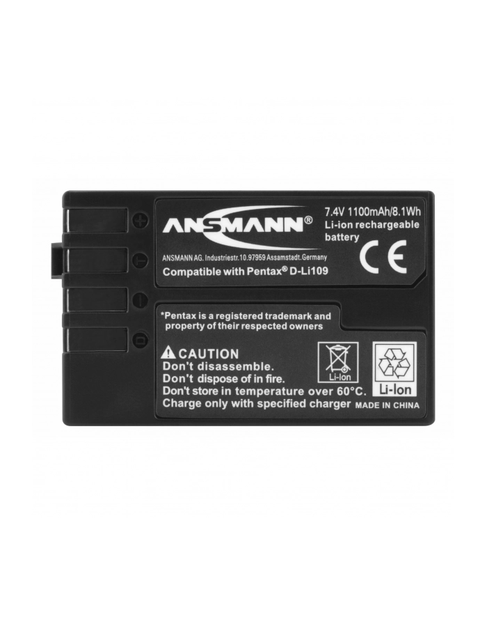 Akumulator ANSMANN A-Pen D Li 109 główny