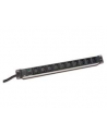 Listwa zasilająca PDU 19'''', 1U, 10 gniazd IEC C13, 10A, 2500W, aluminiowa, 2m - nr 14