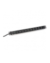 Listwa zasilająca PDU 19'''', 1U, 10 gniazd IEC C13, 10A, 2500W, aluminiowa, 2m - nr 8