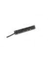 Listwa zasilająca PDU 10'''', 1U, 3 gniazda Schuko, 16A, 4000W, aluminiowa, 2m - nr 18