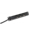 Listwa zasilająca PDU 10'''', 1U, 3 gniazda Schuko, 16A, 4000W, aluminiowa, 2m - nr 20
