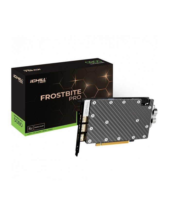 Karta graf INNO3D RTX 5080 iCHILL FROSTBITE P 16G główny