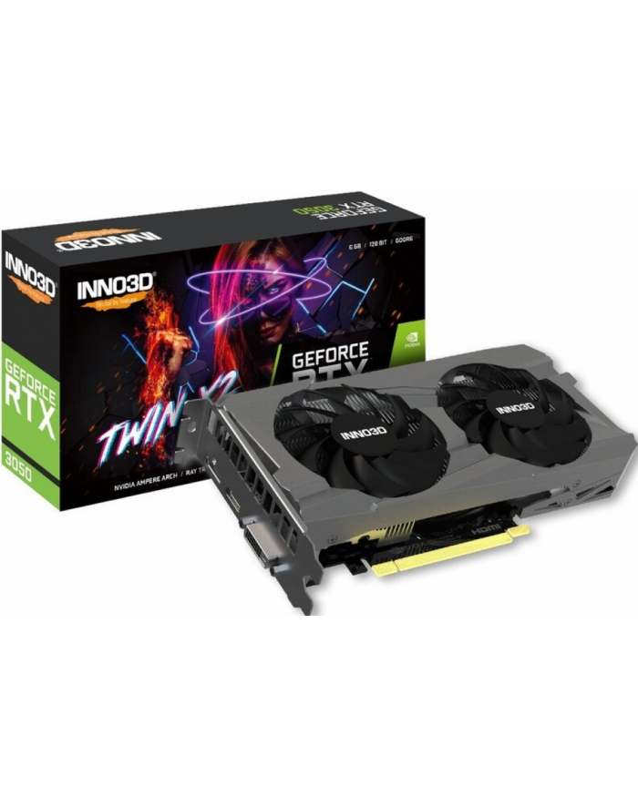 Karta graf INNO3D RTX 3050 Twin X2 6GB V2 główny