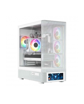 MODECOM OBUDOWA VOLCANO AQ 500 ARGB MIDI BIAŁA nr 1