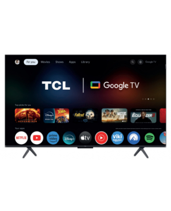Telewizor TCL 50C61K QD-Mini LED 50''; 4K Ultra HD 144Hz Google TV Dolby Atmos Metaliczny nr 2