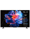 Telewizor TCL 75P69K LED 75''; 4K Ultra HD Google TV Dolby Atmos DVB-T2 Czarny - nr 1