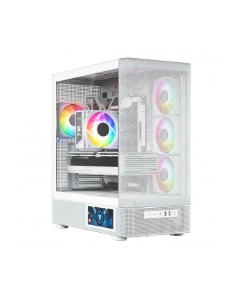 MODECOM OBUDOWA VOLCANO AQ 400 ARGB MIDI BIAŁA