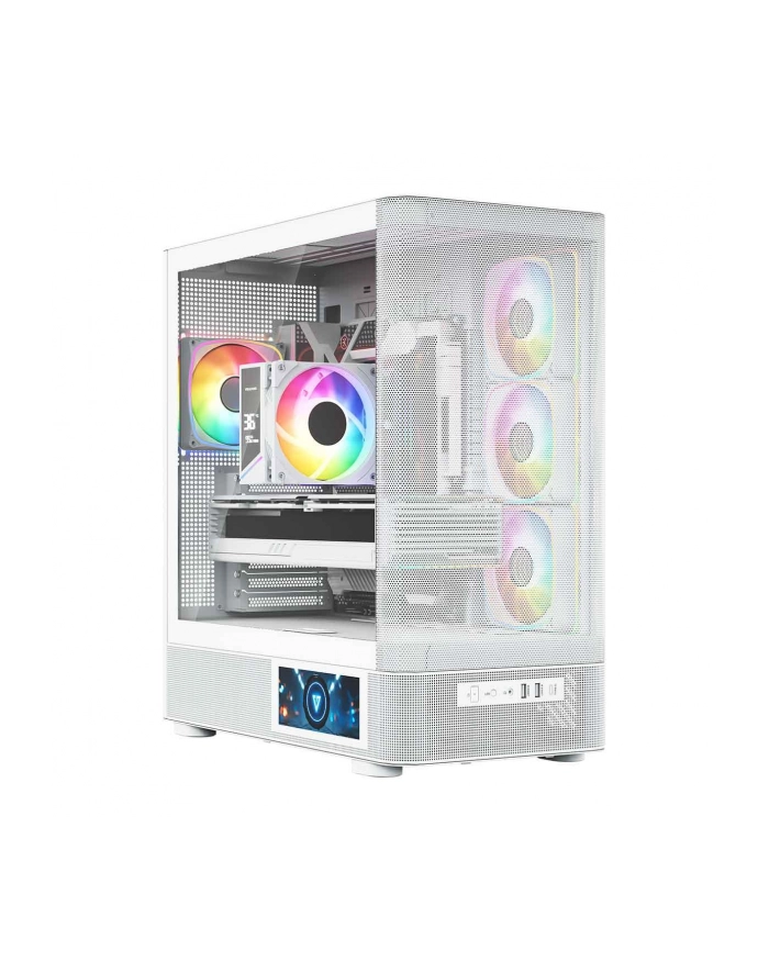 MODECOM OBUDOWA VOLCANO AQ 400 ARGB MIDI BIAŁA główny