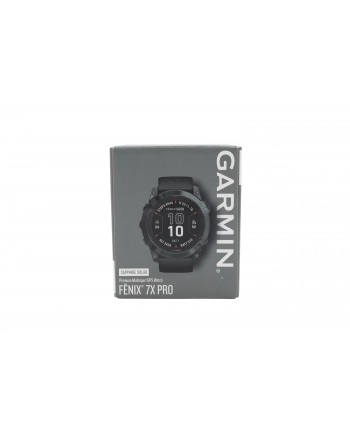 Zegarek Garmin Fenix 7X Pro Sapphire Solar Edition, 51mm MIP Black