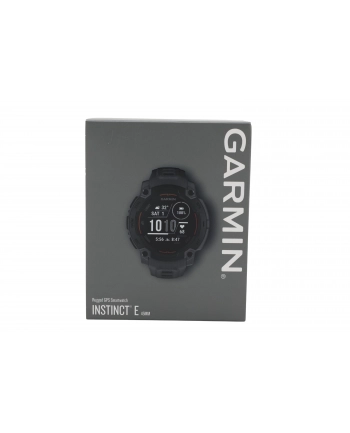 Zegarek Garmin Instinct E, 45mm MIP Black
