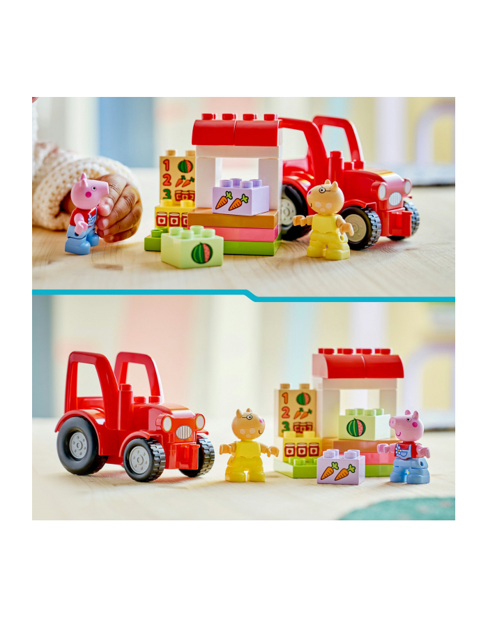 LEGO Duplo 10468 - Ciągnik i rynek główny