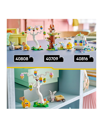 LEGO 40808 Okolicznościowe - Poszukiwanie pisanek z zajączkiem i kurczaczkiem