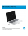 hewlett-packard HP OmniBook 7 16-az0222nw Core 5 210H 16'';2K 300nits AG 16GB DDR5 5200 SSD512 Intel Graphics Cam 5 Mpx IR 70Wh Win11 Glacial Silver 2Y - nr 29