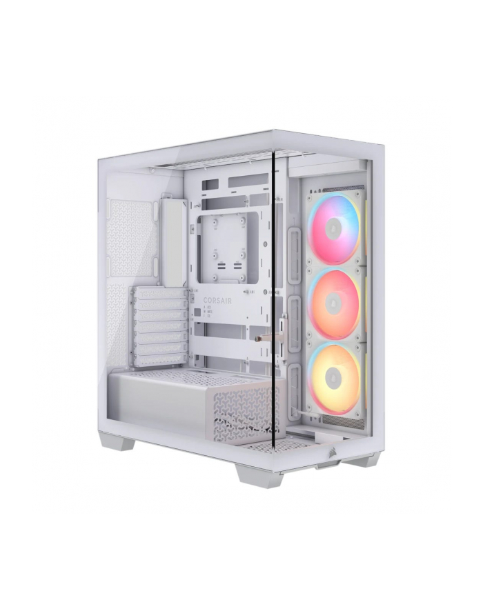 Obudowa Corsair 3500X LXR LINK Tempered Glass Mid-Tower, White główny
