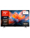 Telewizor TCL 75T8C QLED 75''; 4K Ultra HD 240Hz Google TV Dolby Atmos DVB-T2 Metaliczny - nr 2