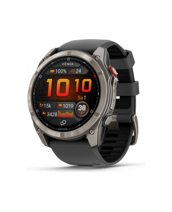Zegarek sportowy Garmin Fenix 8 Pro AMOLED 51mm Sapphire Titanium