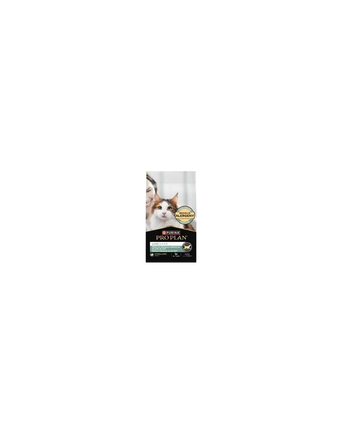 purina nestle PURINA PRO PLAN LIVECLEAR STERILISED ADULT Bogata w Indyka 2,8kg główny