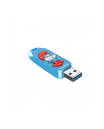 SanDisk Modul pamieci Papa Smurf USB 3.2 Gen1 128GB 130MBs